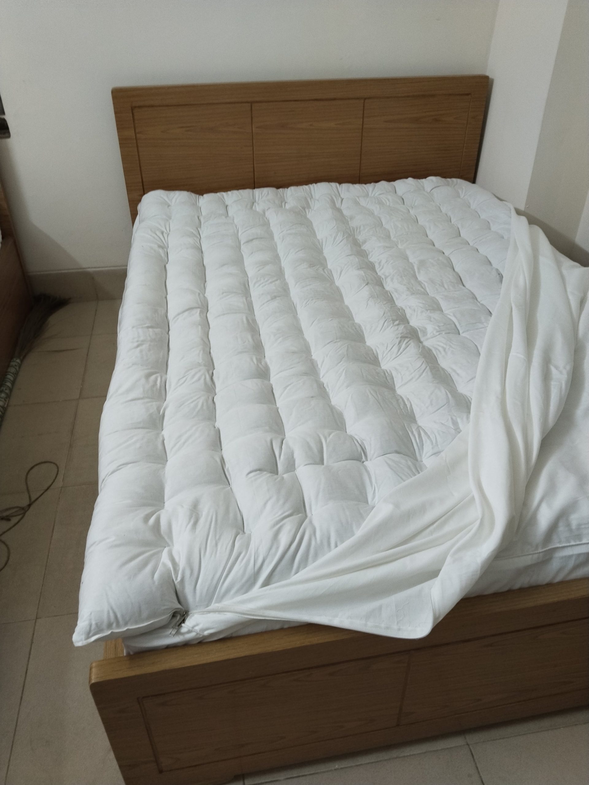 5/7 Mattress + topper + cover total 7inch